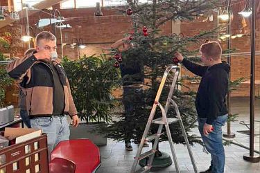 Weihnachtsbaum Fachschule Wolbeck